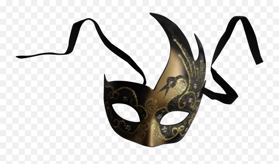 Download Mardi Venice Gold Carnival Gras Mask Clipart Png Emoji,Sheep In Mask Emoticon