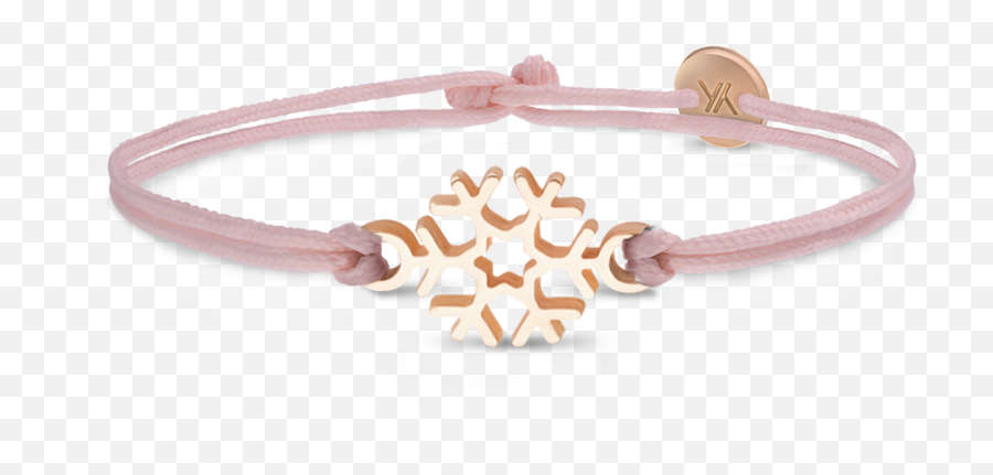 Snowflake Rosegold Pink Bracelet Emoji,Steam Snowflake Emoticon
