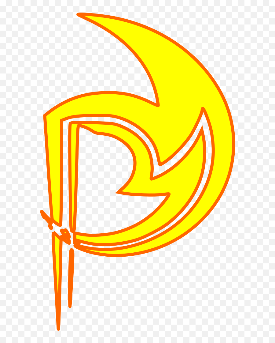 Yellow Letter P Clip Art Image - Clipsafari Emoji,Thunder Cat Emoji