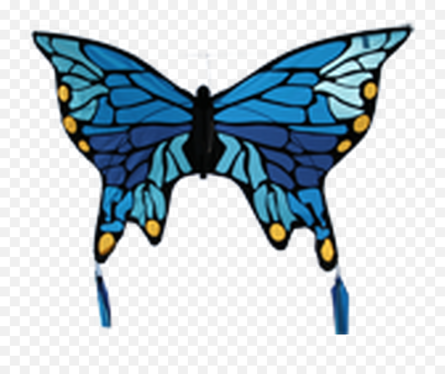 Blue Butterfly Kite Emoji,Butterfly Emoji