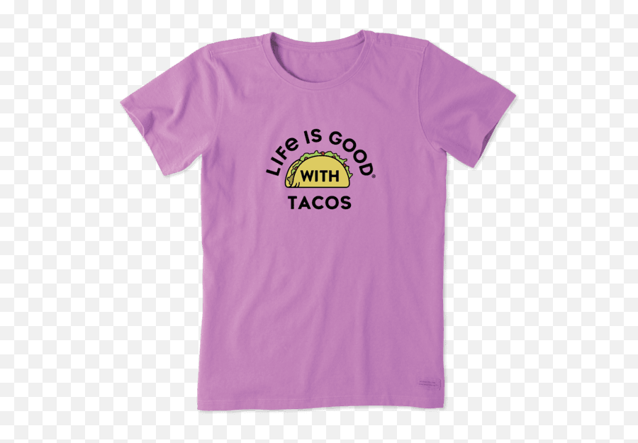 Womens Lig With Tacos Crusher Tee - Unisex Emoji,Women's Emoji T Shirts