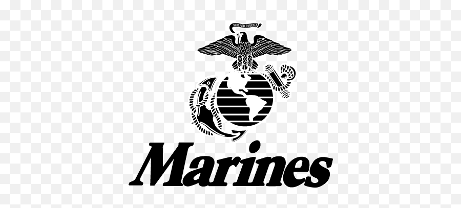 Free Marine Corps Logo Black And White Download Free Clip - Logo Transparent Us Marine Corps Emoji,Marine Corps Emoticons