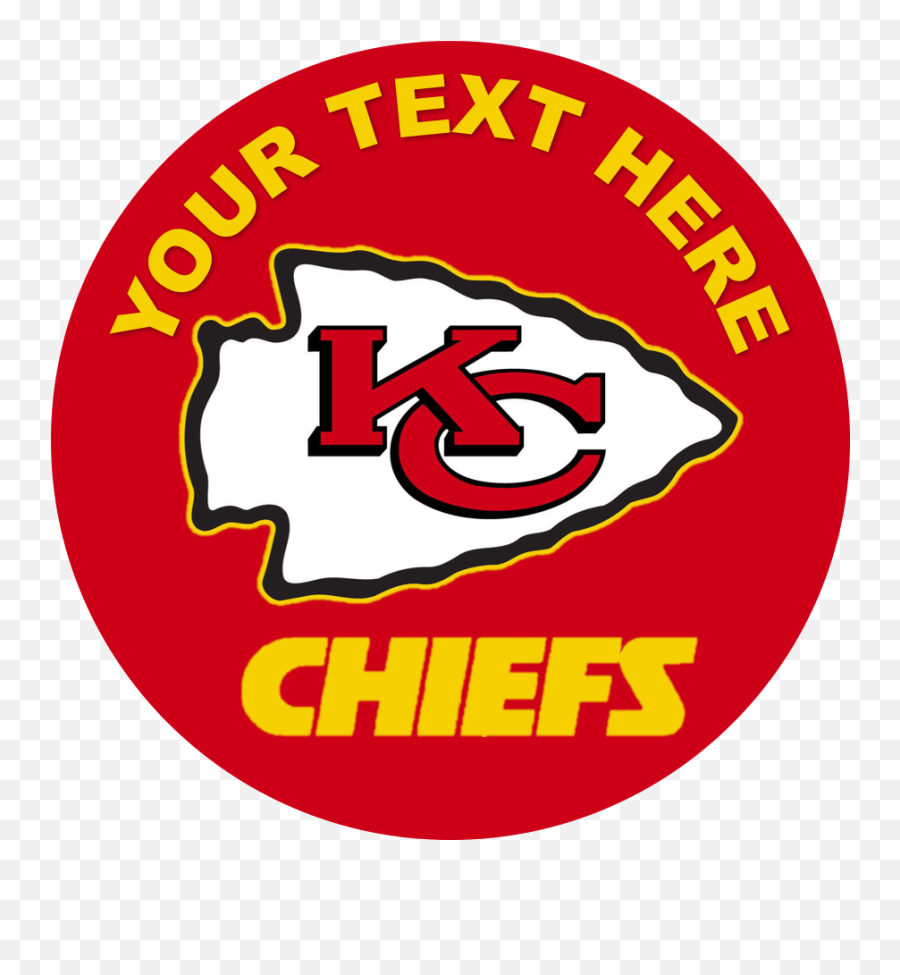 Kansas City Chiefs Edible Image Cake Topper U2014 Choco House Emoji,Emoji Cake Toppers