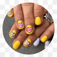 Gallery - Gel Nails Emoji,Emoticon Nail Art