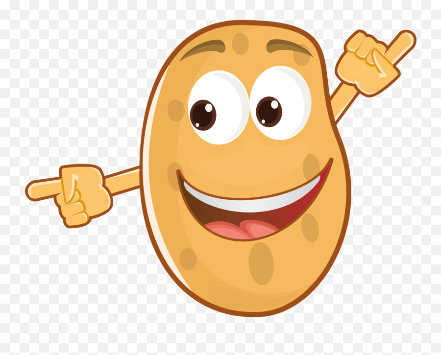Download Free Photo Of Potatocartooncharactercomicfood - Potato With Eyes Cartoon Emoji,Thanksgiving Emoticon