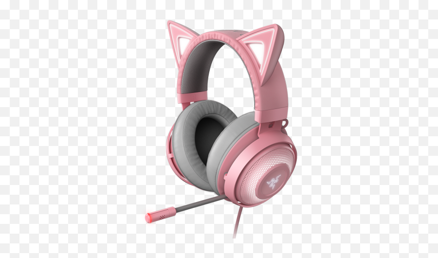 Razer Kraken Kitty Edition Pc Gaming - Razer Kraken Kitty Emoji,Electronic Cat Ears That Respond To Your Emotions