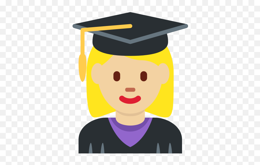 Woman Student Emoji With Medium - Licenciada Emoji,U2 Emoticon