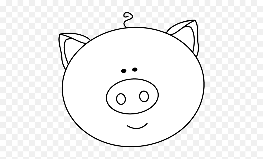 Free Pig Face Silhouette Download Free Clip Art Free Clip - Pig Face Clipart Black And White Emoji,Girl Pig Emoji