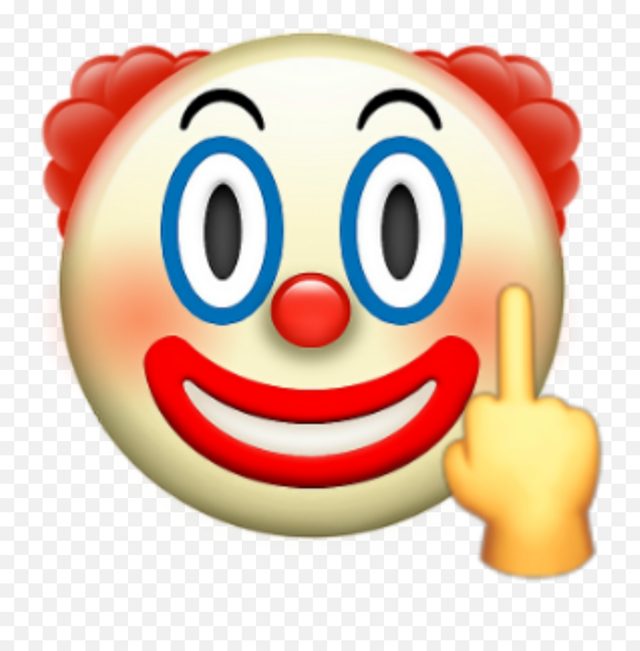 Emoji Clown Clownemoji Sticker - Clown Emoji Transparent Background,Boi Emoji