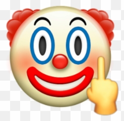 Emoji Clown Clownemoji Sticker - Clown Emoji Transparent Background,Boi Emoji