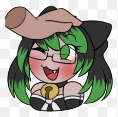 Headpats Emoji Animated Kdhynamo - Animated Emote,Headpat Emoji