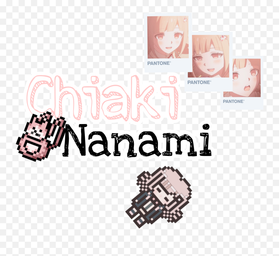 Discover Trending Nanami Stickers Picsart - Little Market Emoji,Chiaki Nanami Discord Emojis