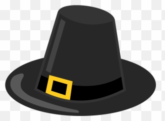 Pilgrim Hat With Black Band Png Svg - Thanksgiving Cartoon Pilgrim Hat Emoji,Pilgrim Emoji