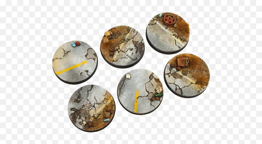 Wround 40mm Highway Bases Warhammer - Art Emoji,Emoticons On Mindspring