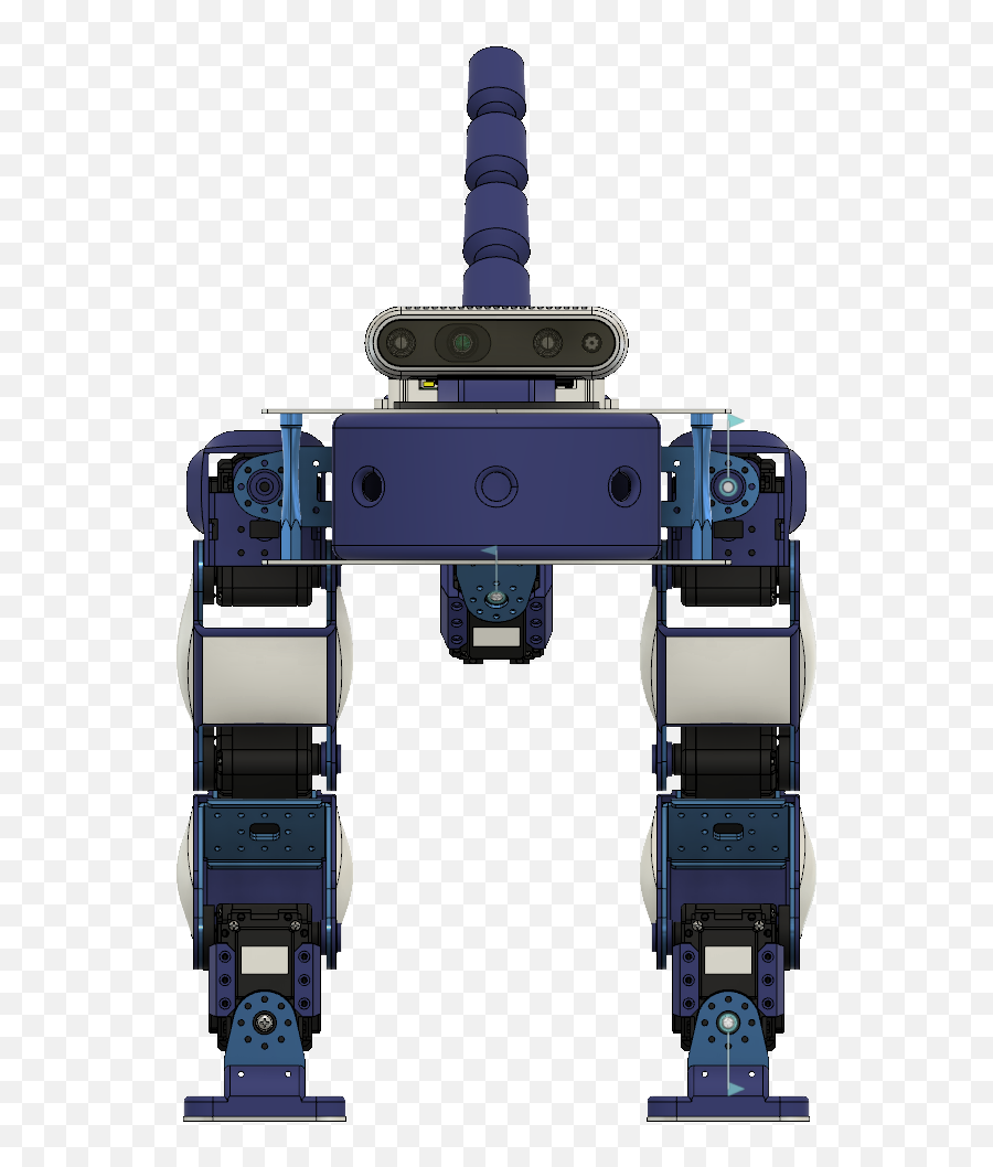 Quadruped Robot With 22 Dof Hackadayio - Vertical Emoji,Emotion Servo Motor