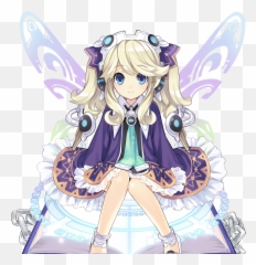 Histoire - Hyperdimension Neptunia Histoire Cute Emoji,Drat Emoticon