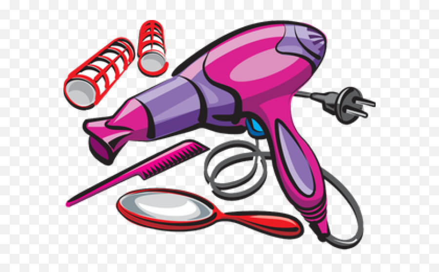 Beauty Care Cliparts - Vector Hair Dryer Clipart Png Hair Dresser Clip Arts Emoji,Hair Dryer Emoticon Whatsapp