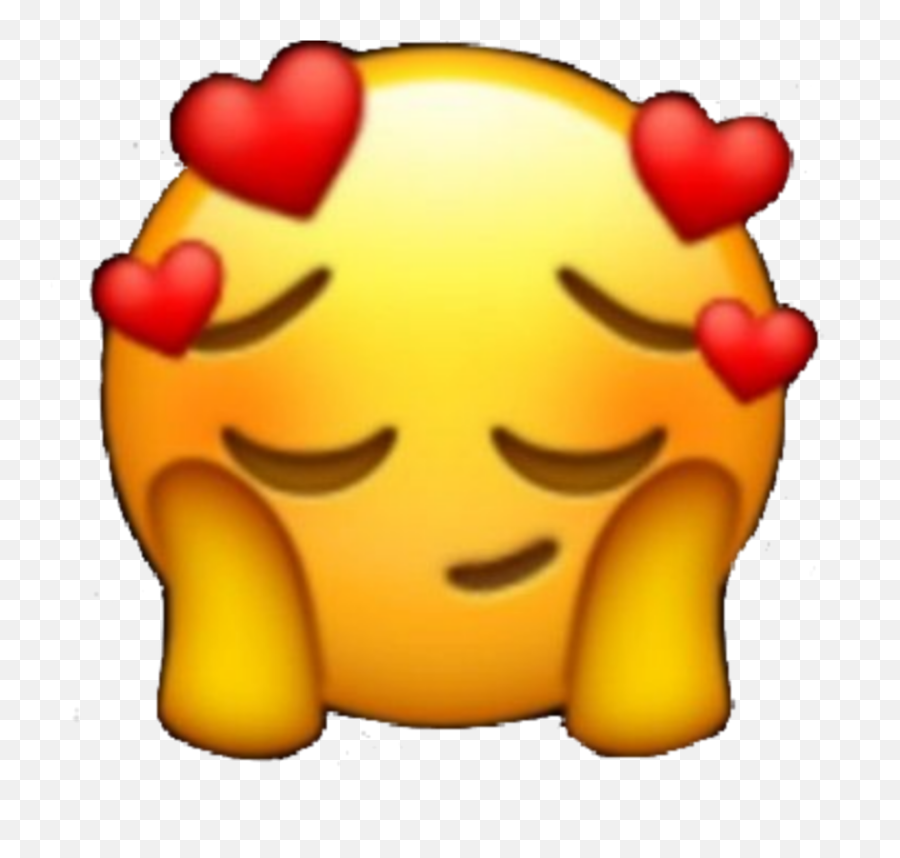 The Most Edited Emojiface Picsart - Love Blush Emoji,Shyshy Emoji Face