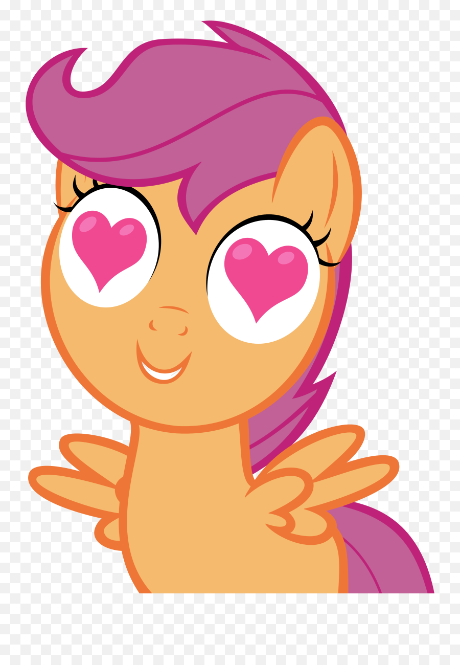 My Little Pony Heart Eyes - Clip Art Library Eye Love Heart Vector Emoji,Heart Eye Emoji