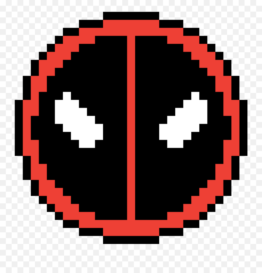 Deadpool Symbol Png - Deadpool Logo Pixel Art 3295411 Emoji,Free Deadpool Emojis