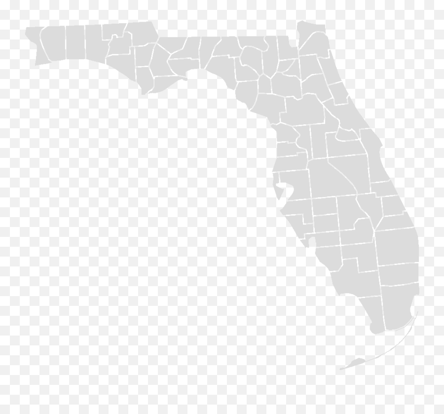 Fandom Map Of Florida By License Plate Floridagators - Florida Blank Map Png Emoji,Emoji License Plate