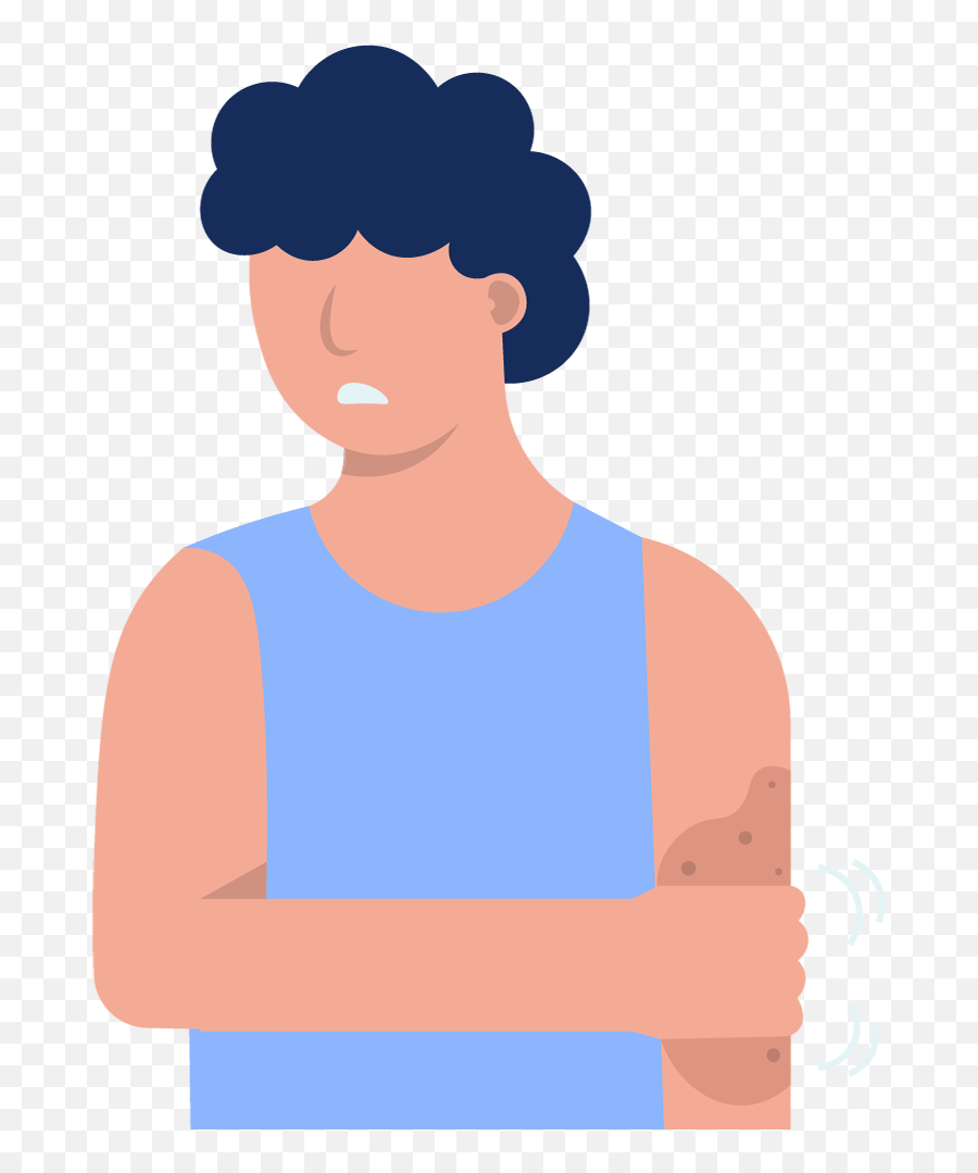 10 Top Causes Of Itchy Upper Arms - Language Emoji,Emotion Chart Faceshuman