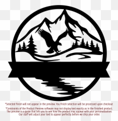 Various Artistic Mountain Scenes With Custom Text U2013 Arc Blue - Man Diesel Emoji,Emoticon 18 Wheeler