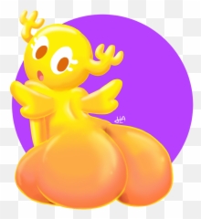 Penny Butt By Harrietthewolf On Newgrounds - Penny Amazing World Of Gumball Emoji,Moon Butt Emoticon