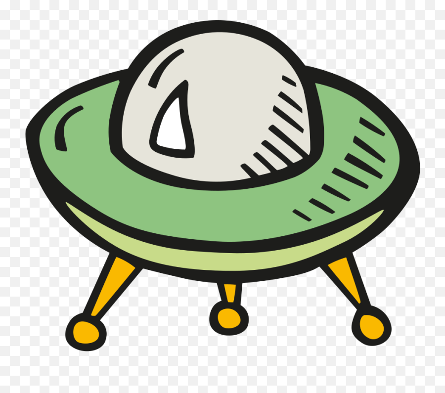 Alien Ship 2 Icon - Alien In Ship Cartoon Clipart Full Alien Ship Icon Emoji,Alien Emoji Wallpaper