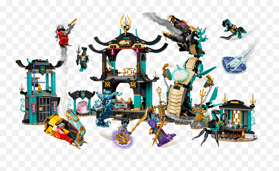 Temple Of The Endless Sea 71755 - Lego Ninjago Temple 71755 Emoji,Ninjago Emotions