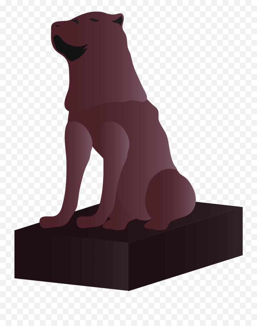 Statue Of Hachiko - Popular Meeting Spot Japan Clipart Hachiko Clipart Emoji,Bull Terrier Emojis