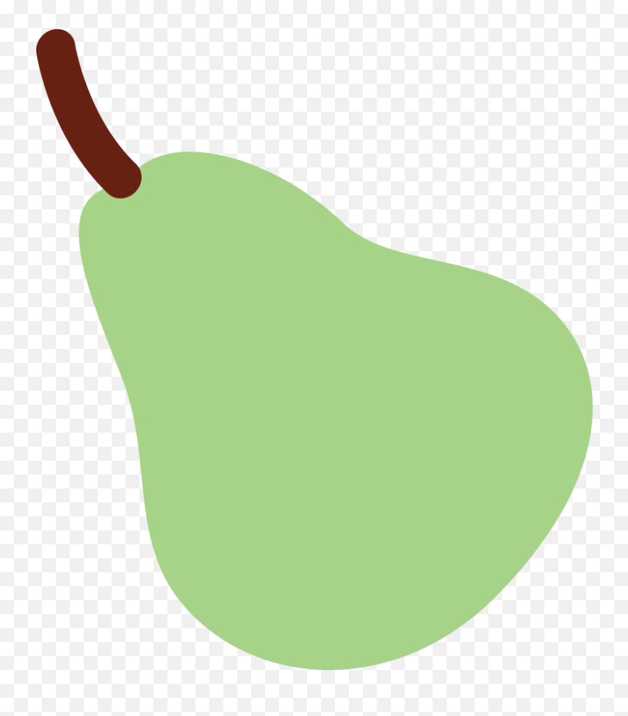Pear Emoji - European Pear,Emoji Healthy Food Fun