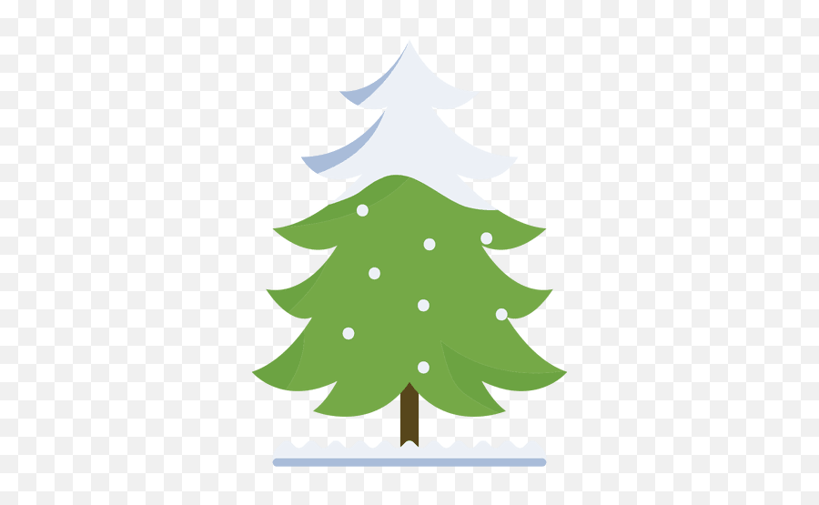 Christmas Tree Snowy Curled Branch Icon 36 Transparent Png Emoji,Pee Emoticon Christmas Decoration