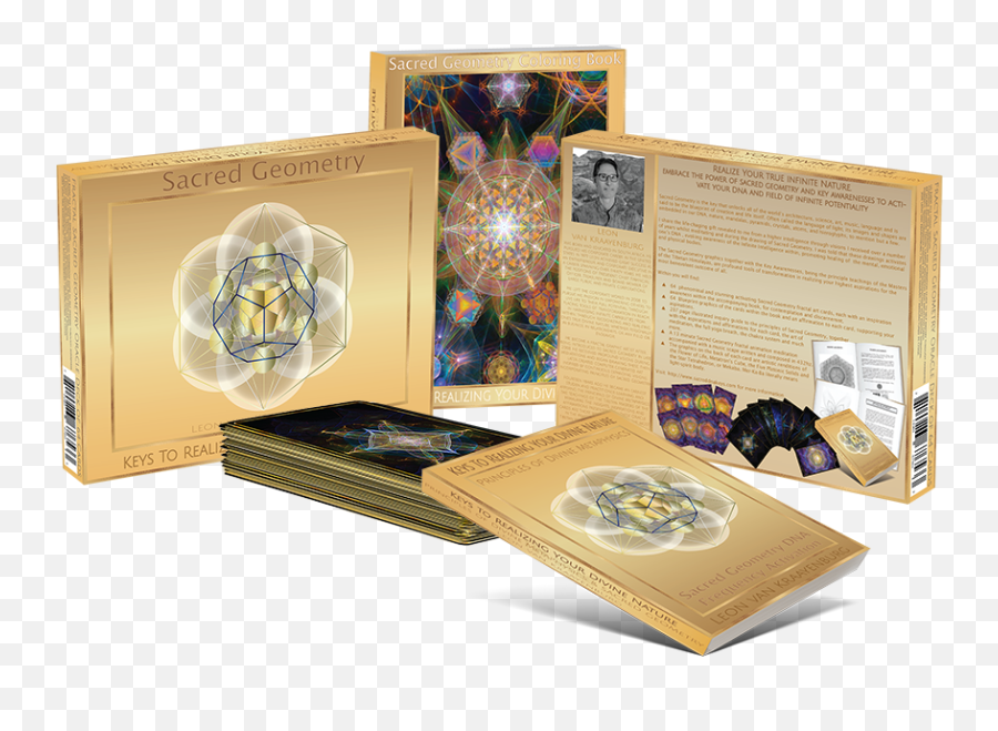 Pre - Launch 64 Card Oracle Deck Set Invite Sacred Dna Keys Emoji,The Platonic Solids Sacred Geometry Every Thought Or Emotion We Produce