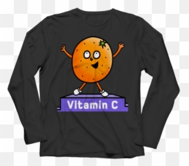 Long Sleeve Vitamin C Emoji,Pickleball Emoji'