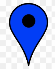 Map Pin Blue Clip Art At Clkercom - Vector Clip Art Online Emoji,Emoji For Map