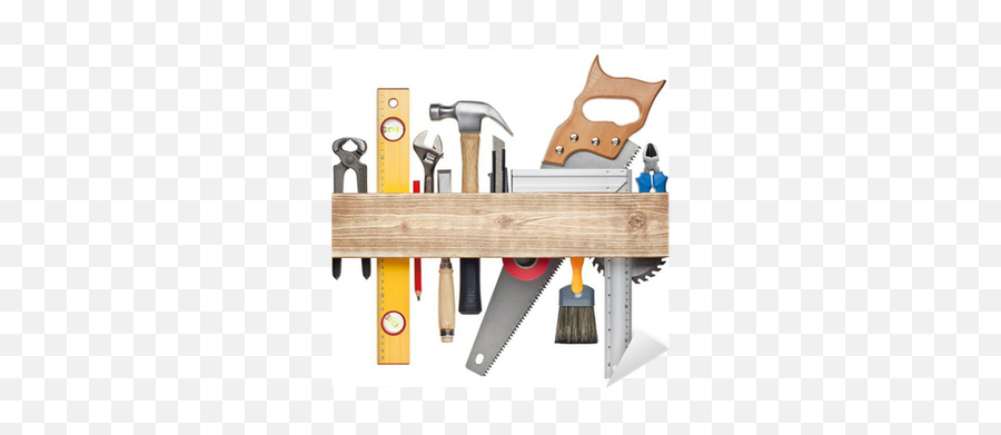 Sticker Carpentry Background - Pixershk Emoji,Wrench Emoji