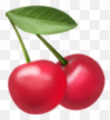 Emoji Ios Iosmoji Iosmoji Ios11 Sticker,Cherry Emoji