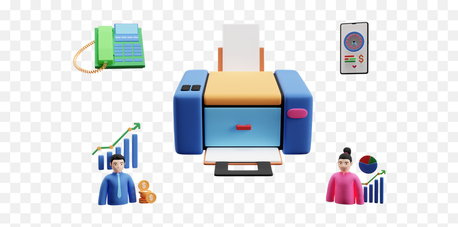 3d Printer Icon - Download In Isometric Style Emoji,Printer Emoji