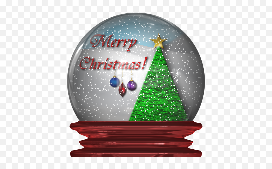 Snow Globe Christmas Season Holiday Public Domain Image Emoji,Holiday Tree Emoji