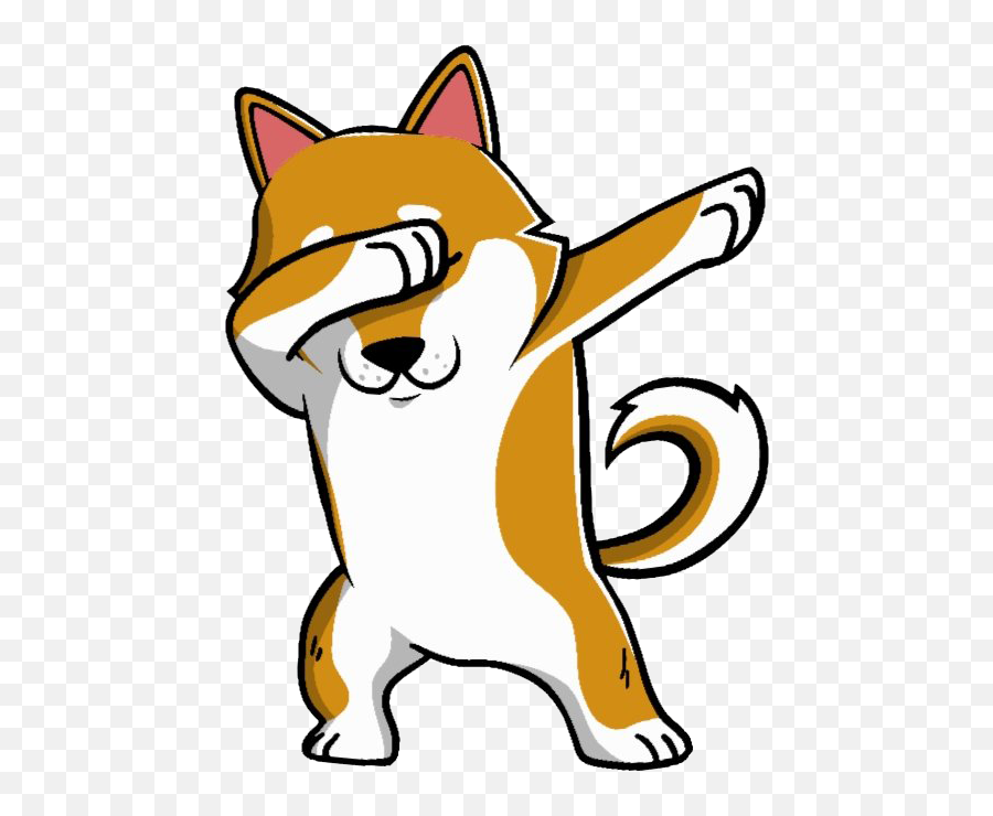 Doge Meme Png Transparent Image - Shiba Inu Dab Png Emoji,Doge Emoji