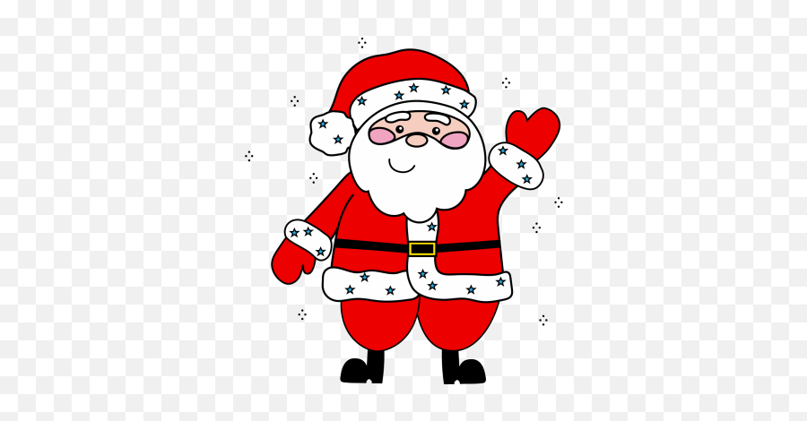 Santa Claus Illustration Free Stock Photo - Public Domain Illustration Emoji,Santa Emotions