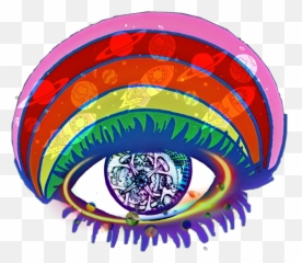 Robot Eye Roboteye Space Alien Sticker By Peonyinlove - Trippy Emoji,Purple Robot Emoji