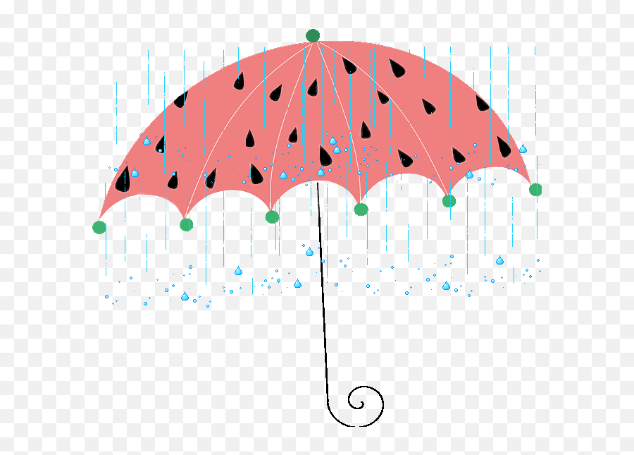 Umbrella Rain Showers Spring Splash - Spring Umbrella Clipart Emoji,10 Umbrella Rain Emoji