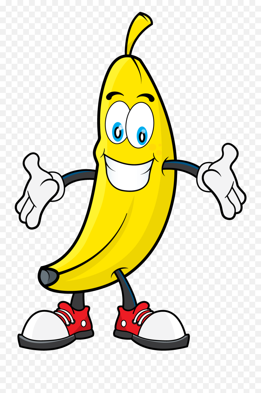 Cartoon Clip Art Free Cartoon Clipart - Banana Clipart Emoji,Banana Emoji