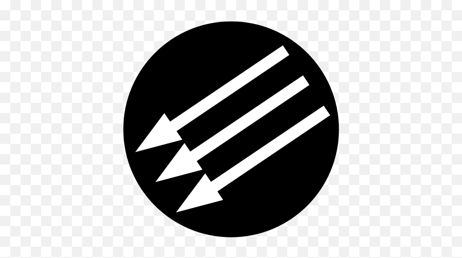 At Symbol Page - Three Arrows Down Symbol Emoji,Nazi Flag Emoji