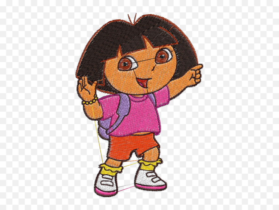 Matriz De Bordado Dora Aventureira - Dora The Explorer Emoji,Dora Emoticons