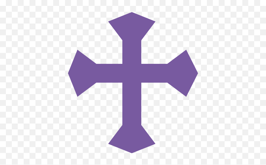 Cruz De Siracaste Oriental Emoji - Christian Cross,Emoji De Cruz