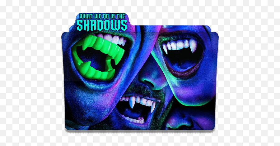 What We Do In The Shadows Tv Series - We Do In The Shadows Show Poster Emoji,Fang Emoji