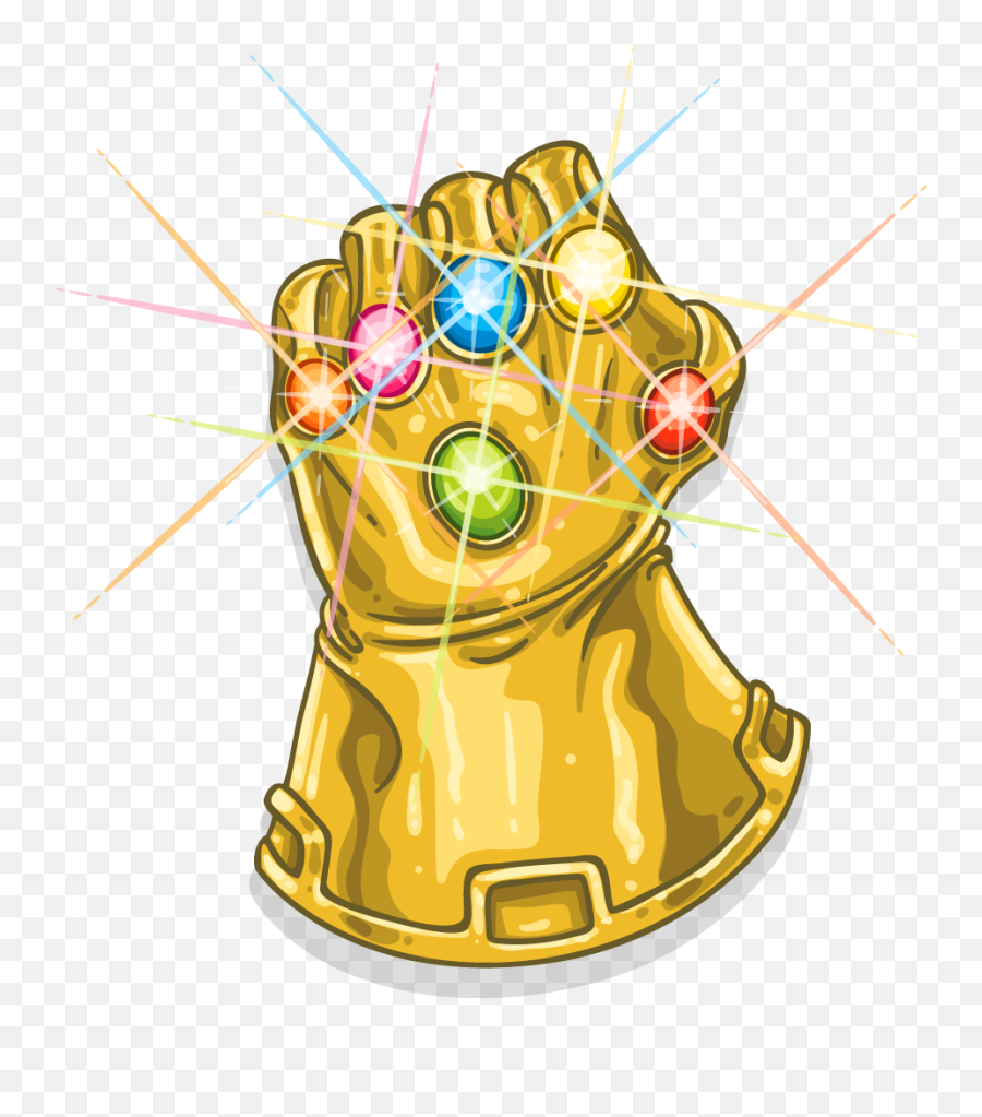 Download Infinity Youtube Glove T - Shirt Thanos The Gauntlet Infinity Gauntlet Comics Png Emoji,Emoticon For Infinity